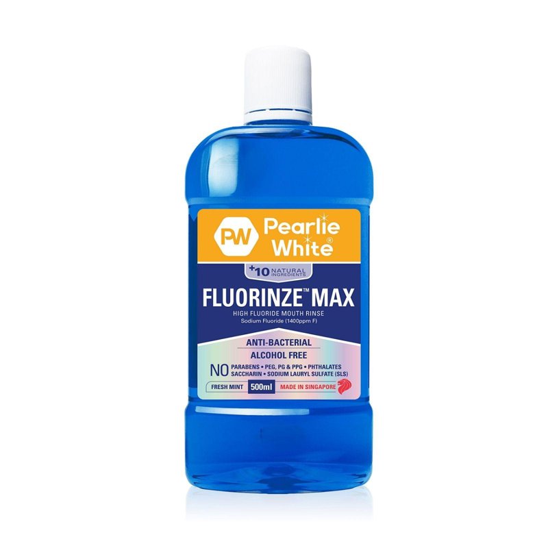 Pearlie White Fluorinze Max Mouth Rinse