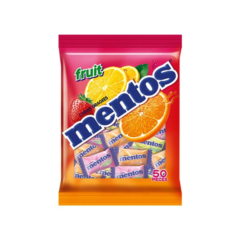 Mentos Fruit Chewy Dragees Mentos