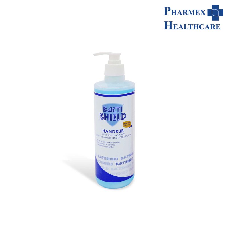 Bactishield Handrub 70% Alcohol 0.5% Chlorhexidine