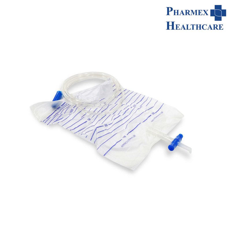 ASSURE Urine Bag Sterile T-Outlet With 120cm Tubing