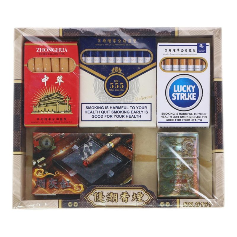 SYH Joss Paper Cigarette with Zippo Kit