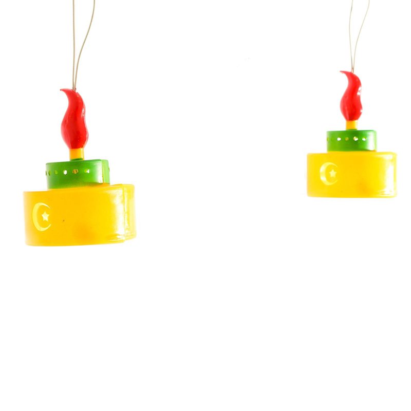 Partyforte Hari Raya 12 LED Oil Lamp Chain Decoration 1 S