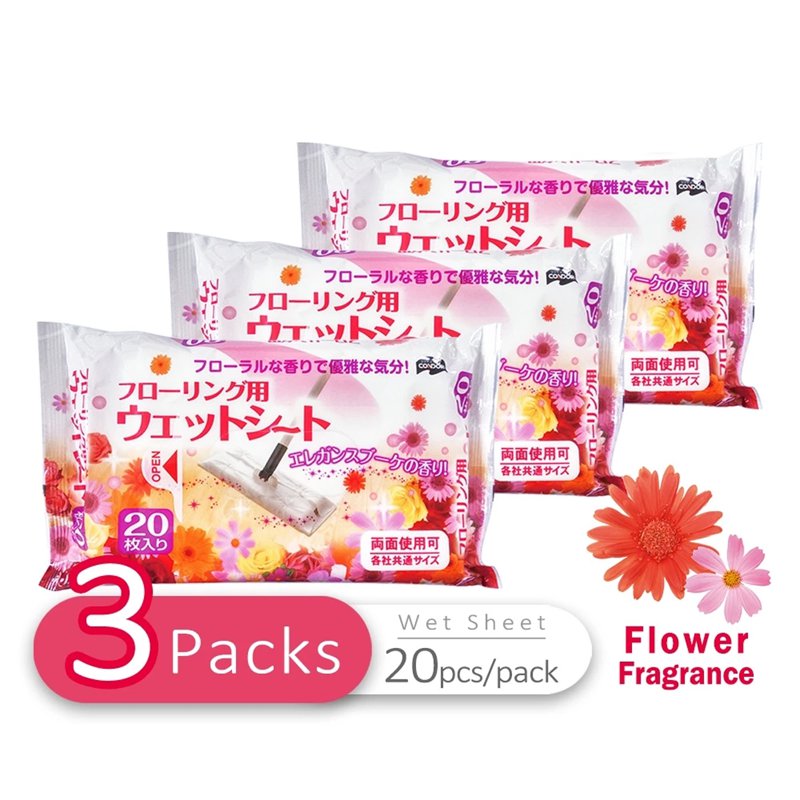 Condor Antibacterial & Sterilizing Floor Wet Wipes - Flower 1 S