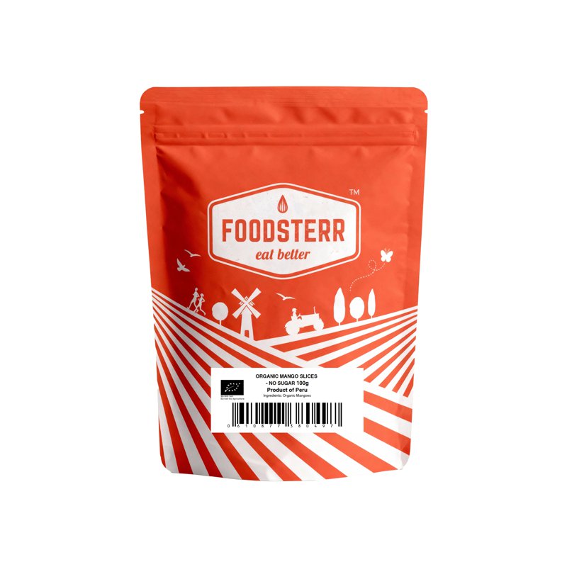Foodsterr Organic Dried Mango - no added sugar