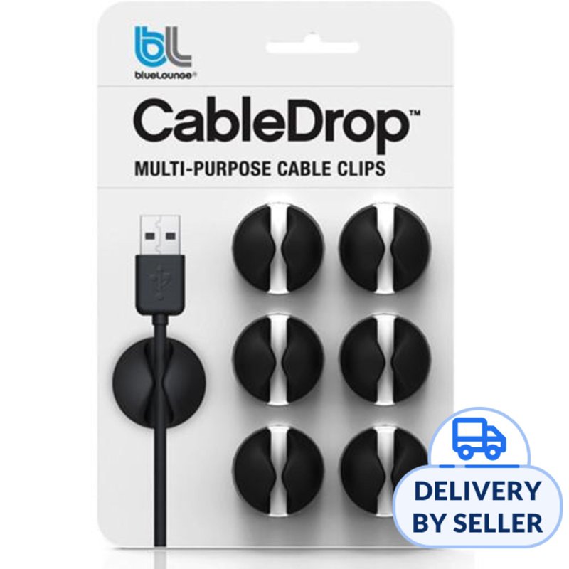 Bluelounge CableDrop - Black 1 S
