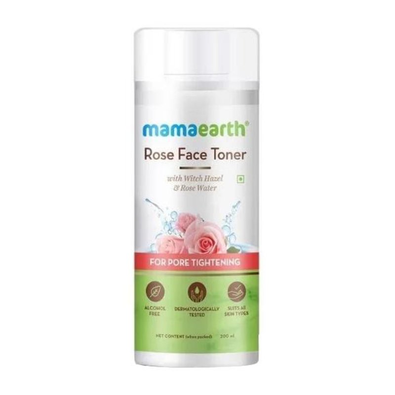 Mamaearth Rose Face Toner with Witch Hazel
