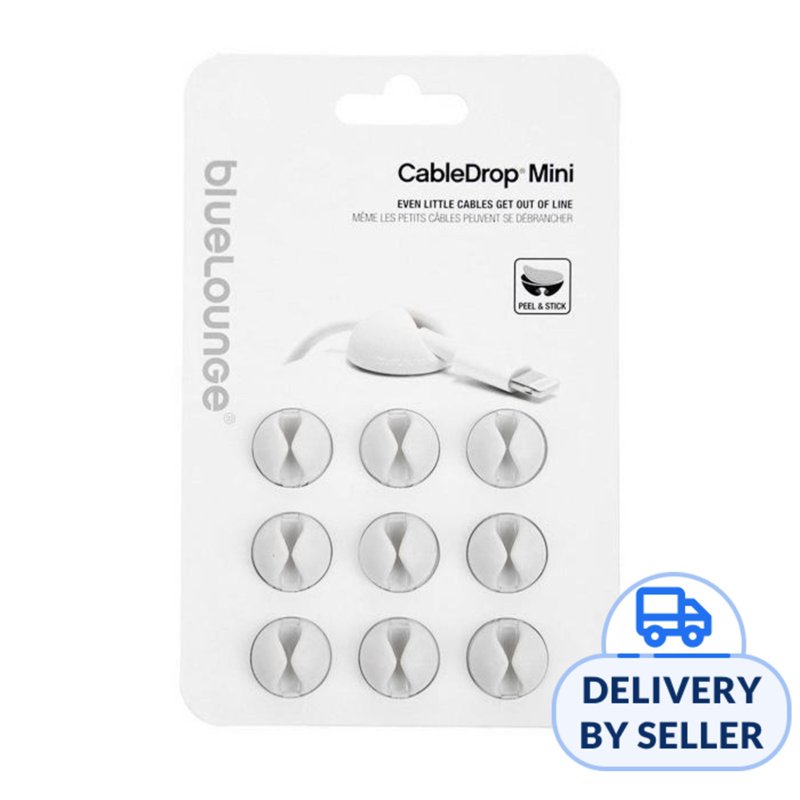 Bluelounge CableDrop Mini - White 1 S