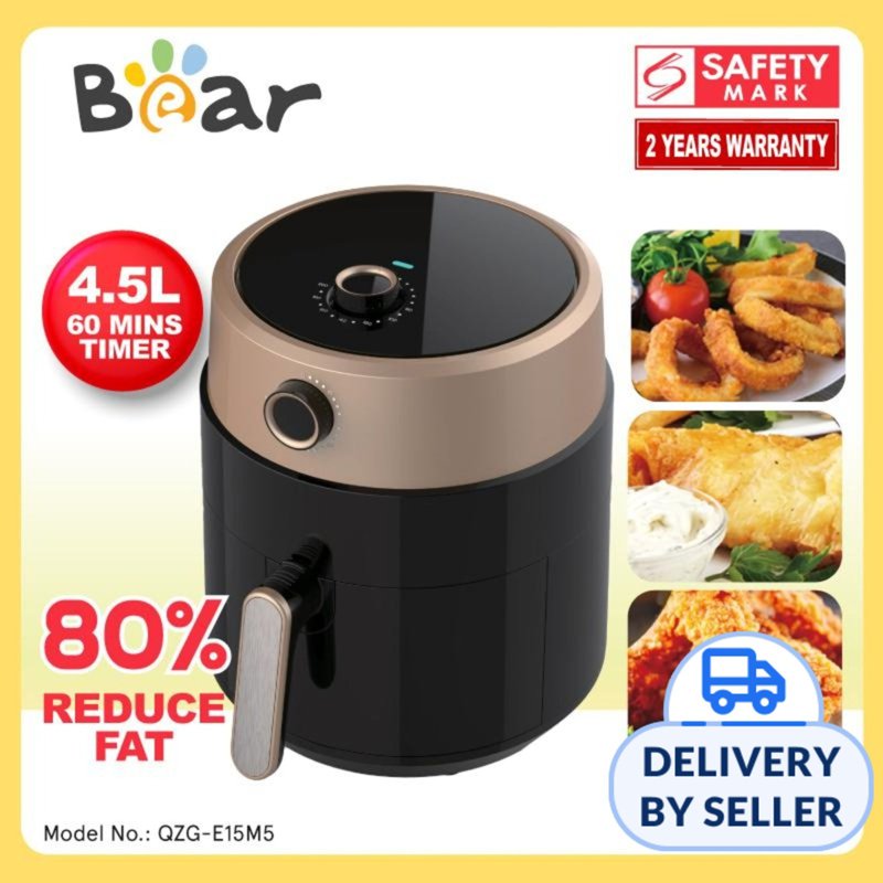BEAR (Qzg-E15M5)Air fryer with Hot Air Flow System