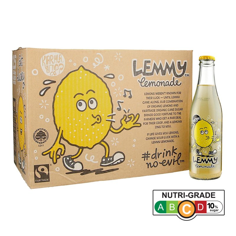 Karma Drinks Organic Sparkling Lemmy Lemonade