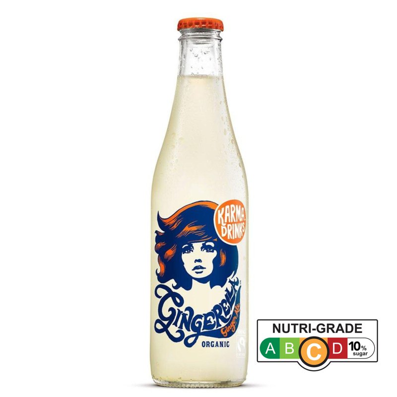 Karma Drinks Organic Sparkling Gingerella Ginger Ale