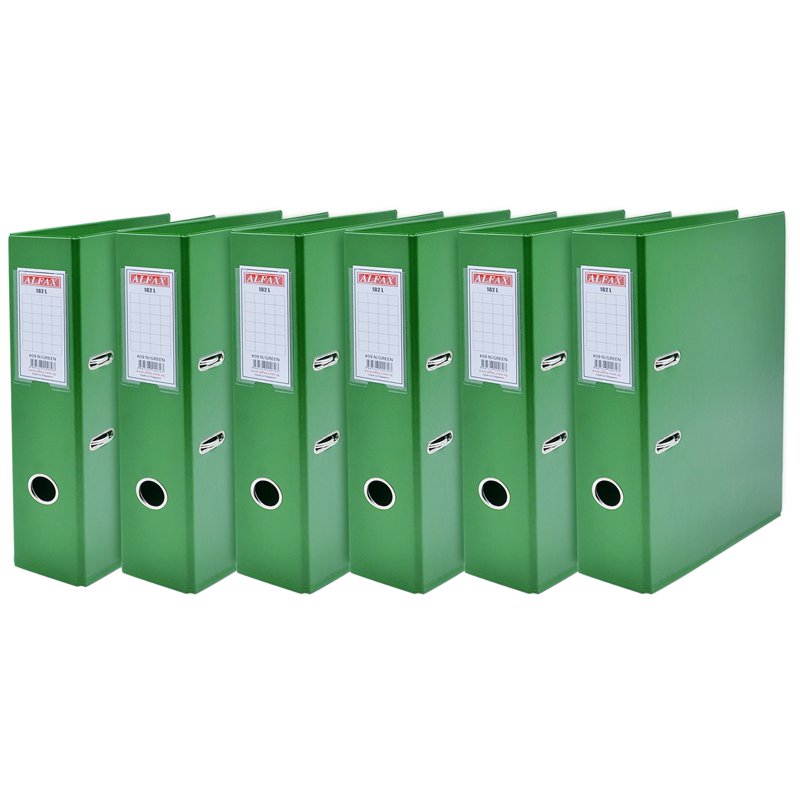 Alfax Pvc Arch File 3inches F4 - Green (#28)