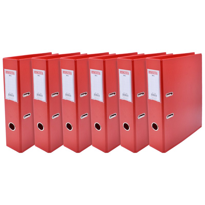 Alfax Pvc Arch File 3inches F4 - Red (#01)