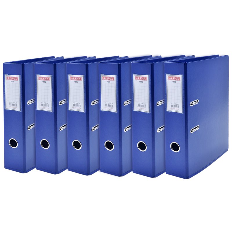 Alfax Pvc Arch File 3inches F4 - Dark Blue (#13)