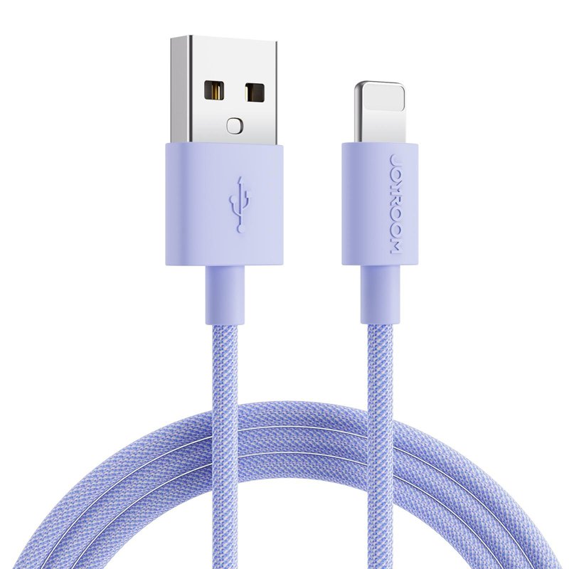 D.LAB 2.4A Fast Charge Lightning Cable Purple (M13) 1 S