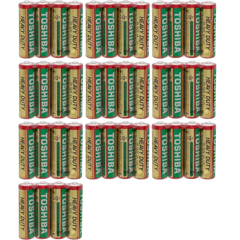 Toshiba AA Battery Bulk Pack 10 S