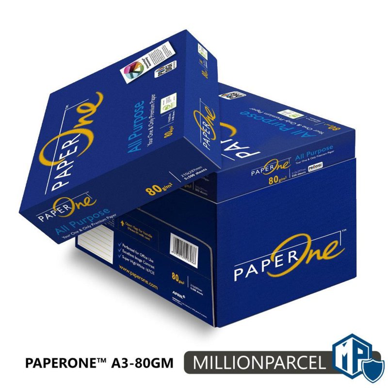 Paperone ALL PURPOSE A3 Paper-80gsm (5 ream/ Box) 5 S