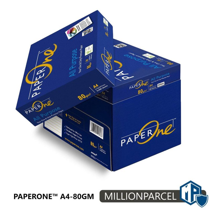 Paperone ALL PURPOSE A4 Paper-80gsm (5 ream/ Box) 5 S