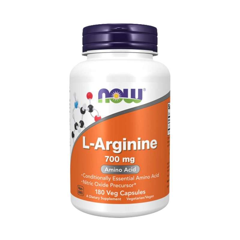Now Foods L-Arginine 700 mg, Veg Capsules 180 S