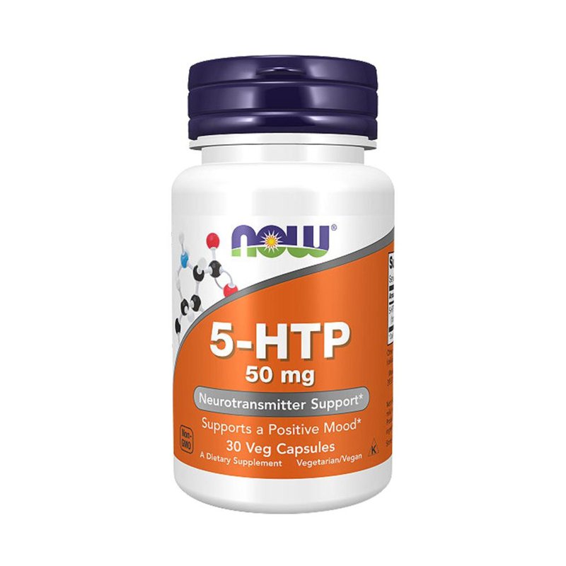 Now Foods 5-HTP, 50 mg, Veg Capsules 30 S