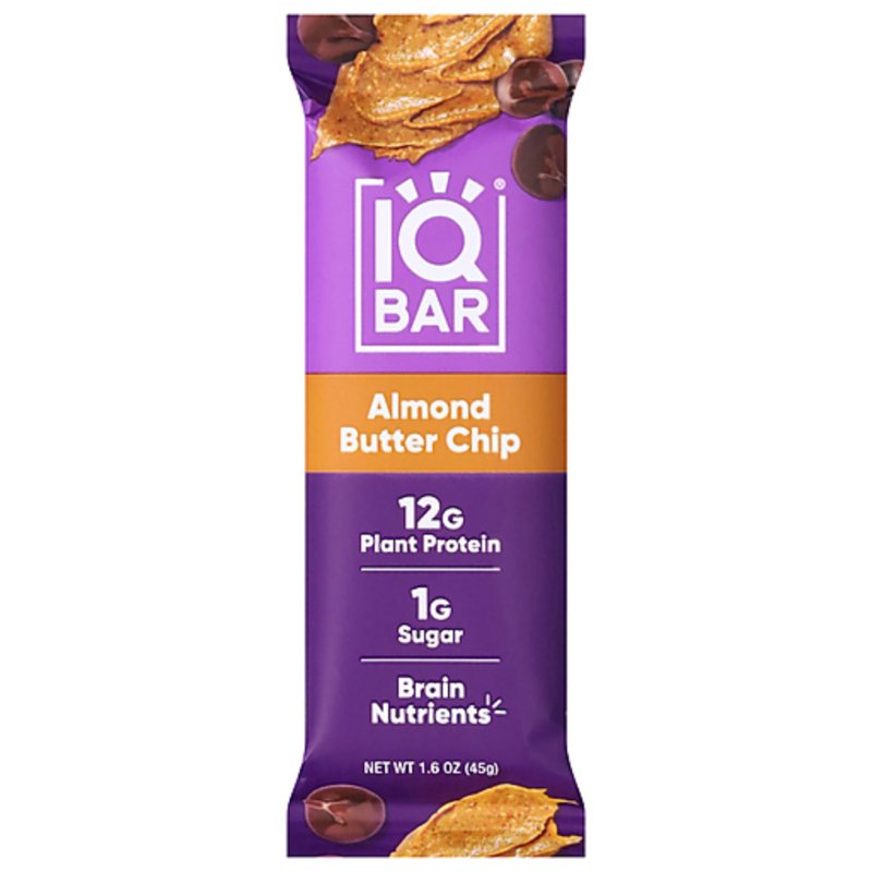 IQBar Plant Protein Bar - Almond Butter Chip