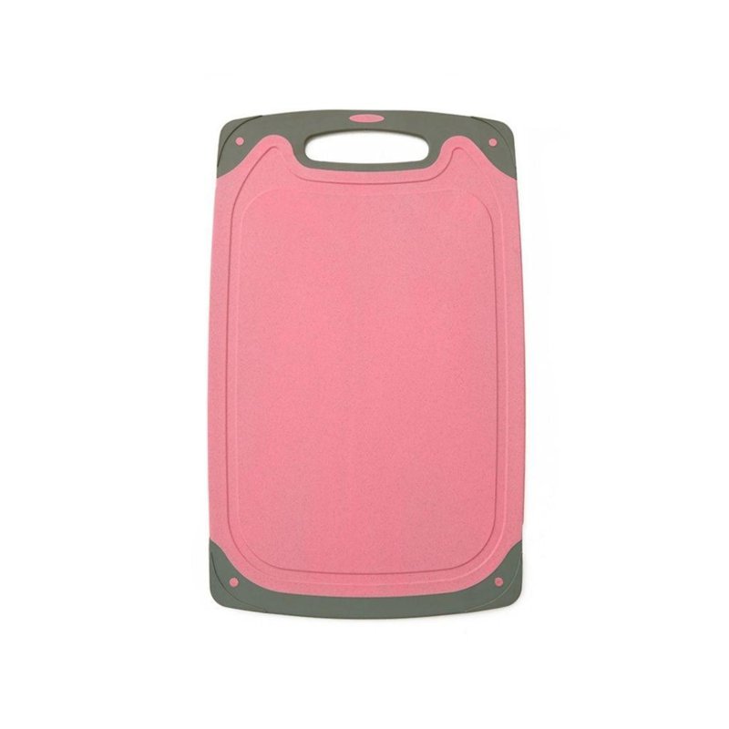 Camime Eco Big With Grater Cutting Board 28 x 43cm-Pink 1 S
