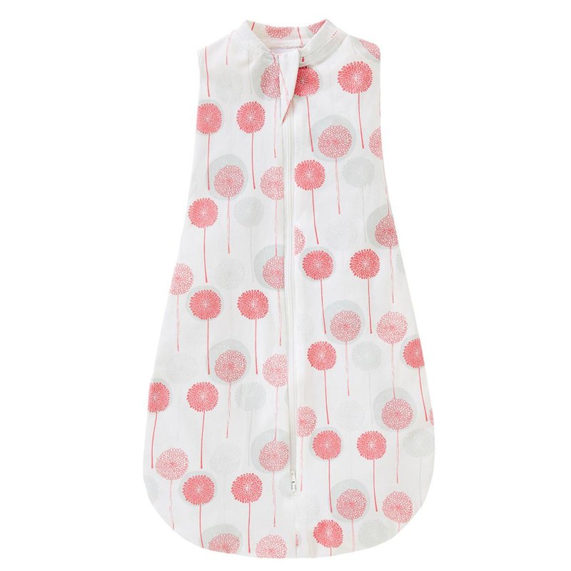 Cubble 2-in-1 Baby Swaddle Sleeping Bag 3-12M Pink Dandelion