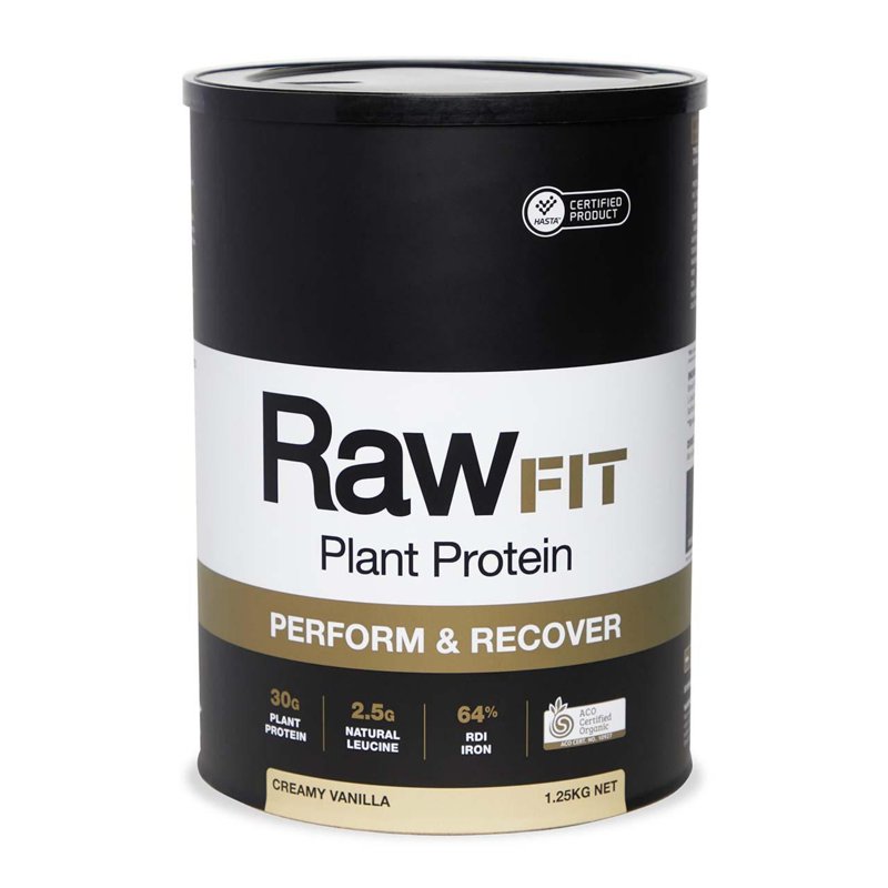 Amazonia RawFit Plant Protein Perform and Recover Vanilla