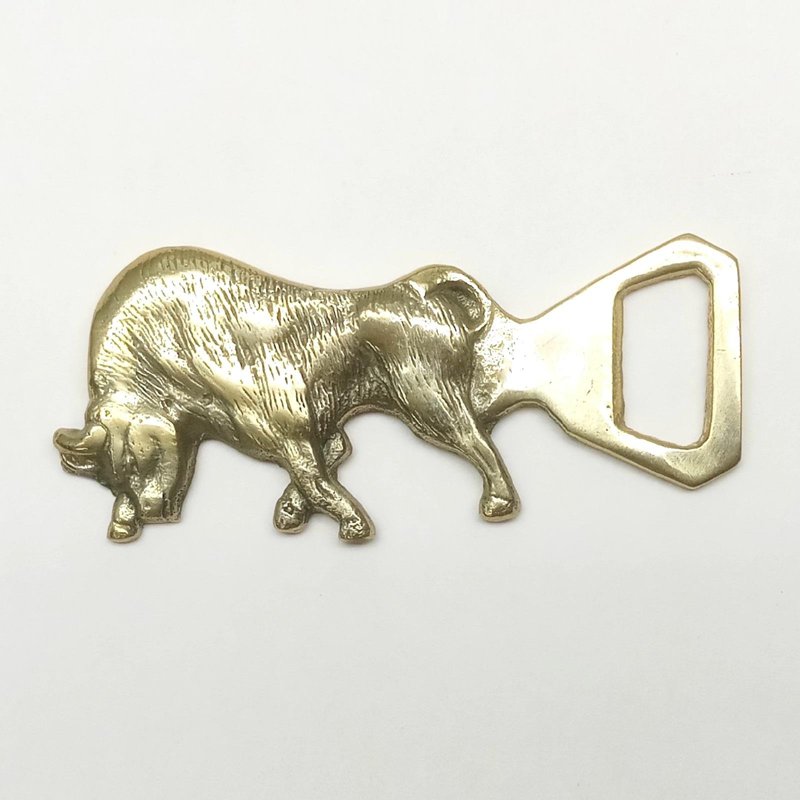 Vesta Falcon Brass Horoscope Bottle Opener (Taurus) 1 S