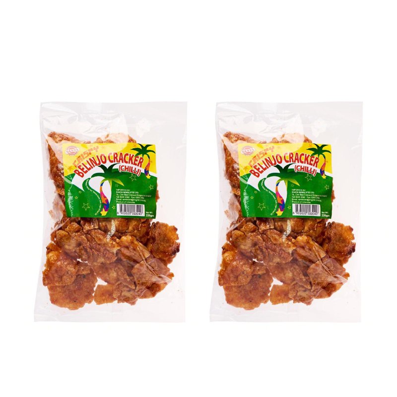 Santa Crispy Emping Pedas - Bundle of 2