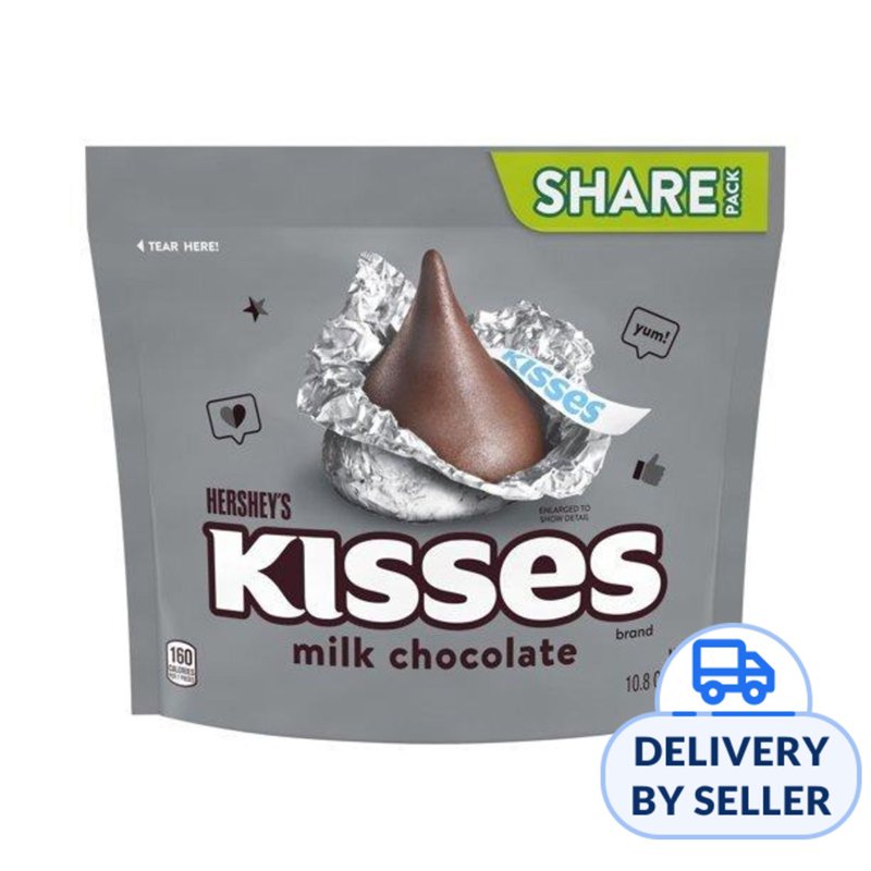 Hershey's Kisses Milk Chocolate, Share Pack