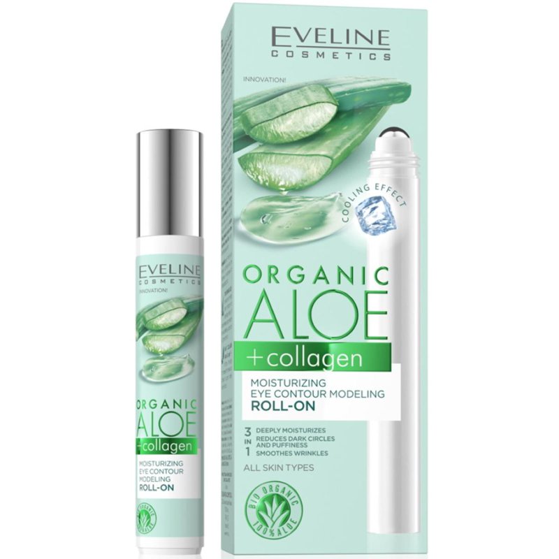 Eveline Aloe+Collagen Moisturizing Eye Contour Roll On