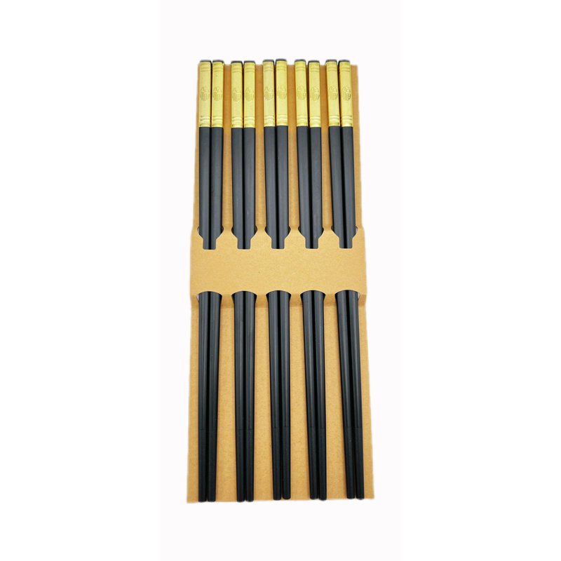 Dolphin Collection PPS Chopstick 5 Pairs (Gold) 24Cm 1 S