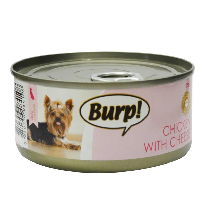 Burp Tin Chicken With Cheese