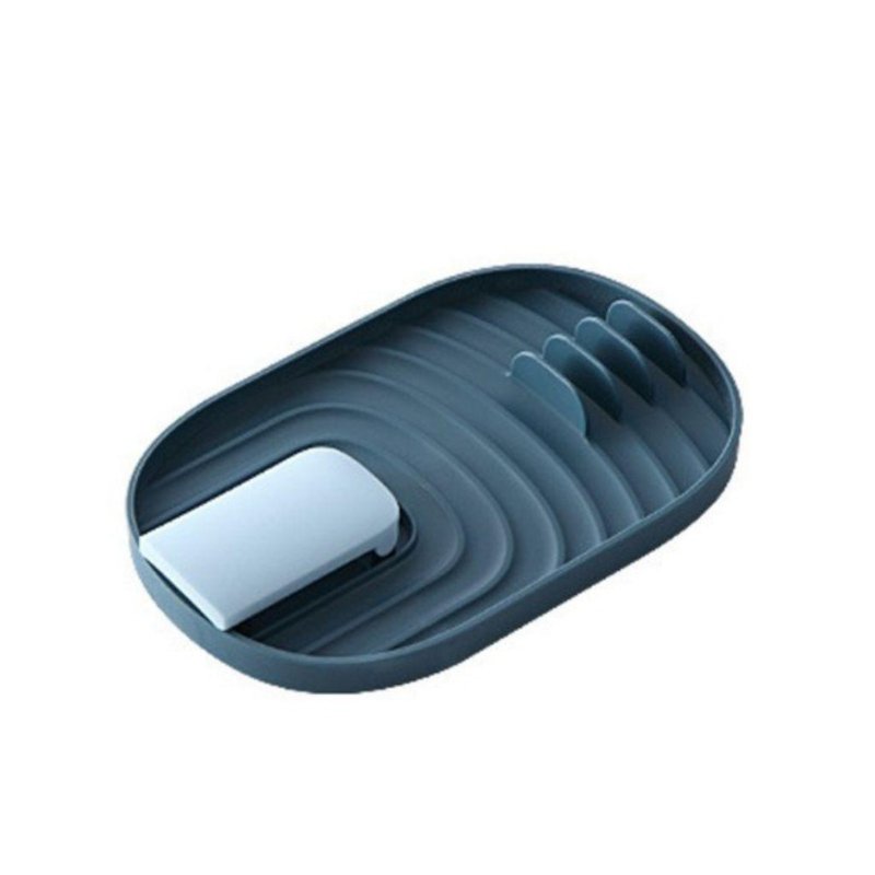 Camime Ladle Holder Oval-Navy Blue [KEM]
