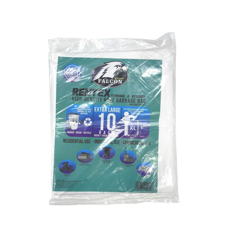 Falcon Rentex plain garbage bag 35" x 43" 10 S