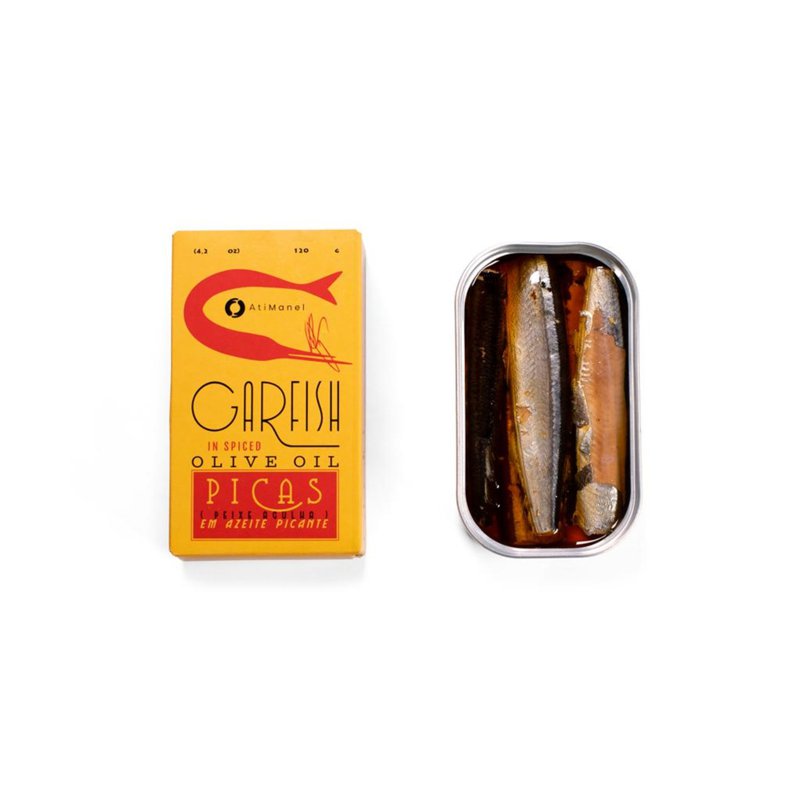 ATI Manel Garfish in Spiced Olive Oil 120 G