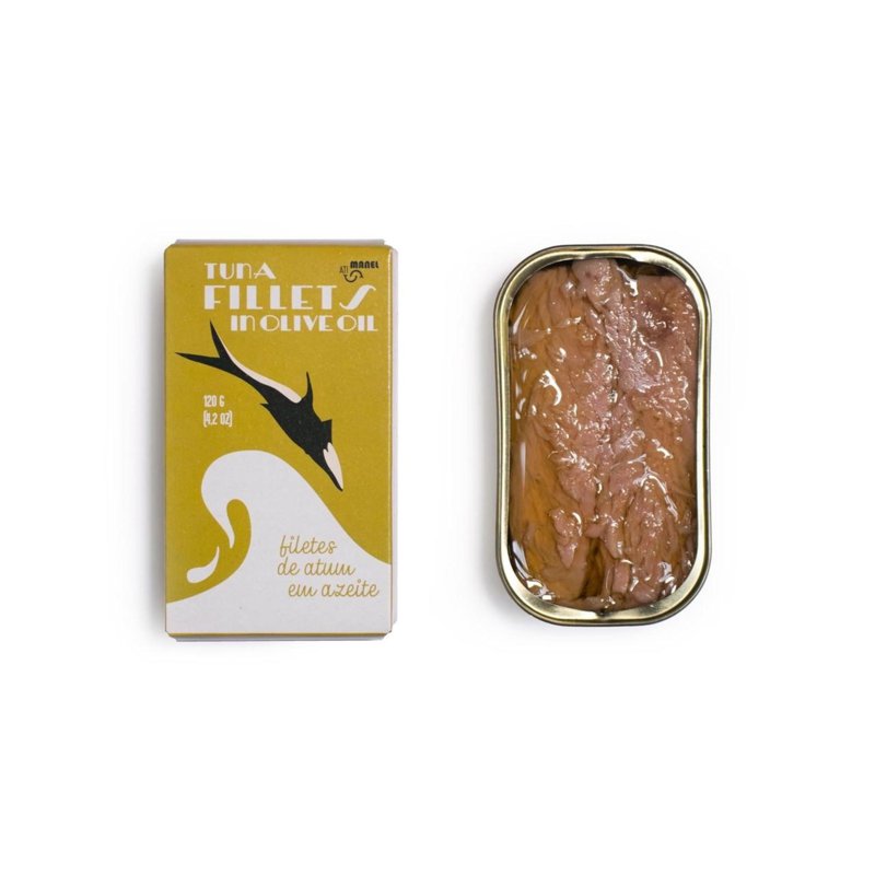 ATI Manel Tuna Fillets in Olive Oil 120 G