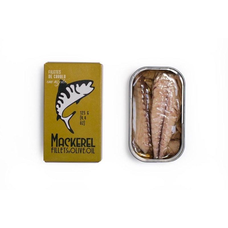 ATI Manel Mackerel Fillets in Olive Oil 125 G