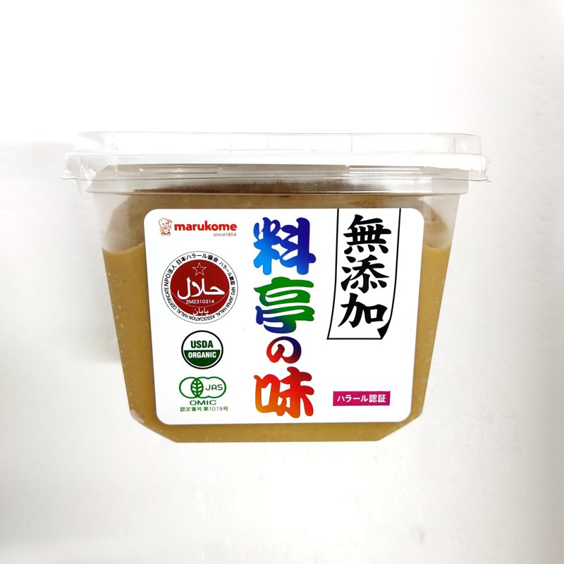 SEABOSS Marukome Ryotei no Aji Organic Miso (Halal Miso)
