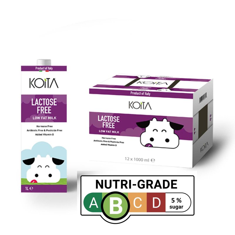 KOITA Lactose Free Low Fat Milk