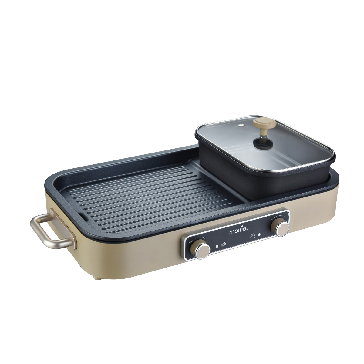 Morries BBQ Hot Pot Grill Cooker - MS 2688BGDH 1 S