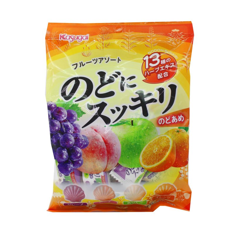 Kasugai Clams Shape Fruits Candy