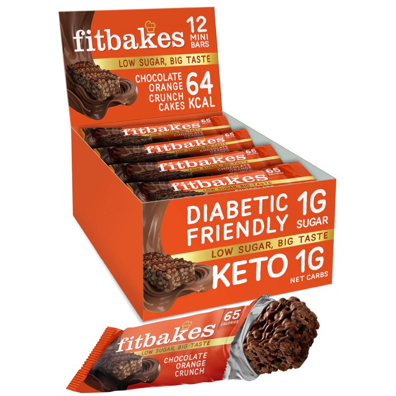 Fitbakes Hazelnut Choc Crunch Bar