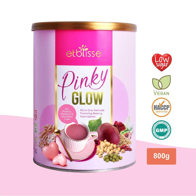Etblisse Pinky Glow DF Soya Milk - Collagen Booster