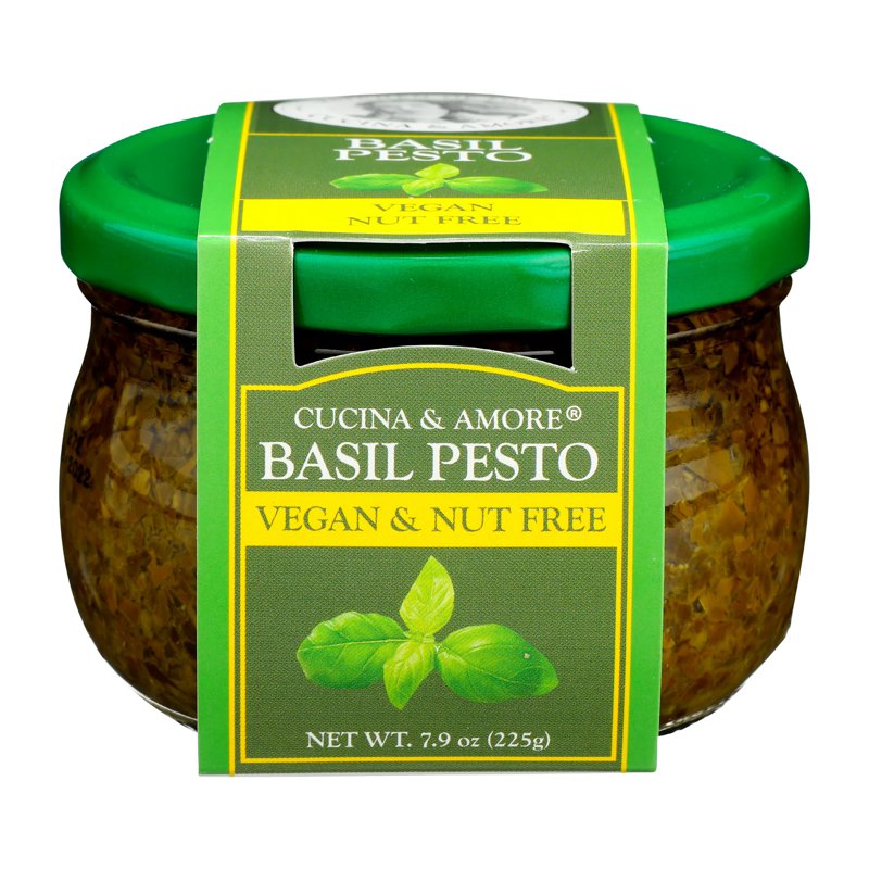 Kitchen & Love Vegan Nut Free Basil Pesto