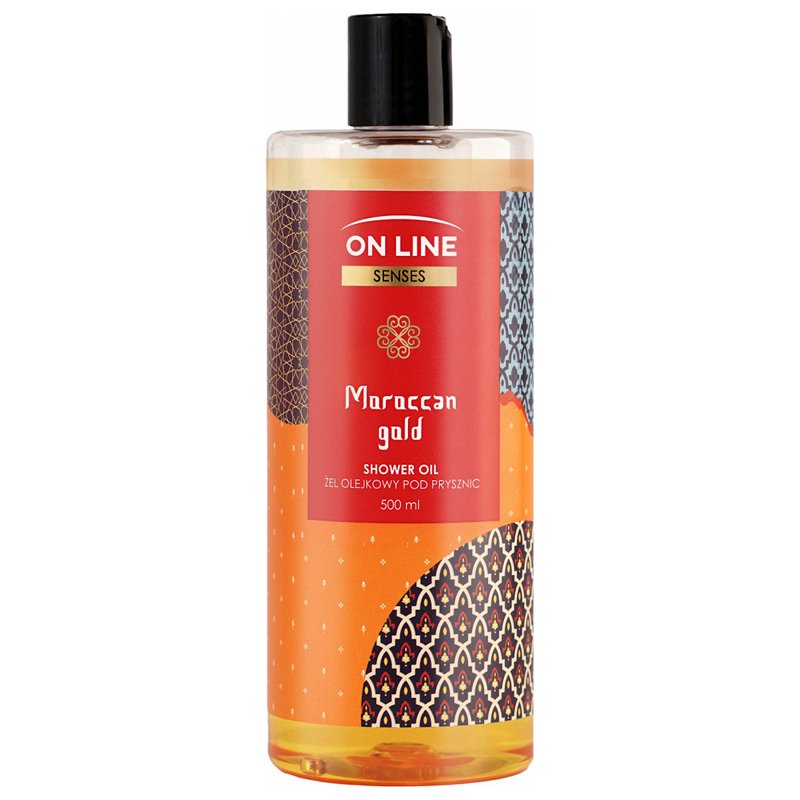 On Line Senses Shower Oil Moroccan Gold 500 ML