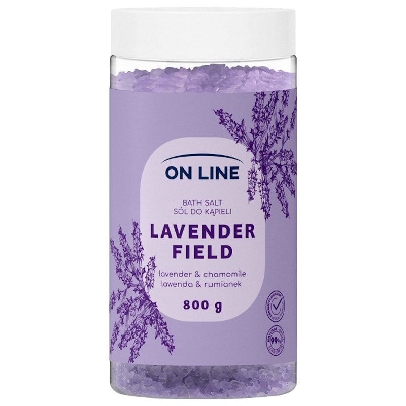 On Line Bath Salt Lavender Field