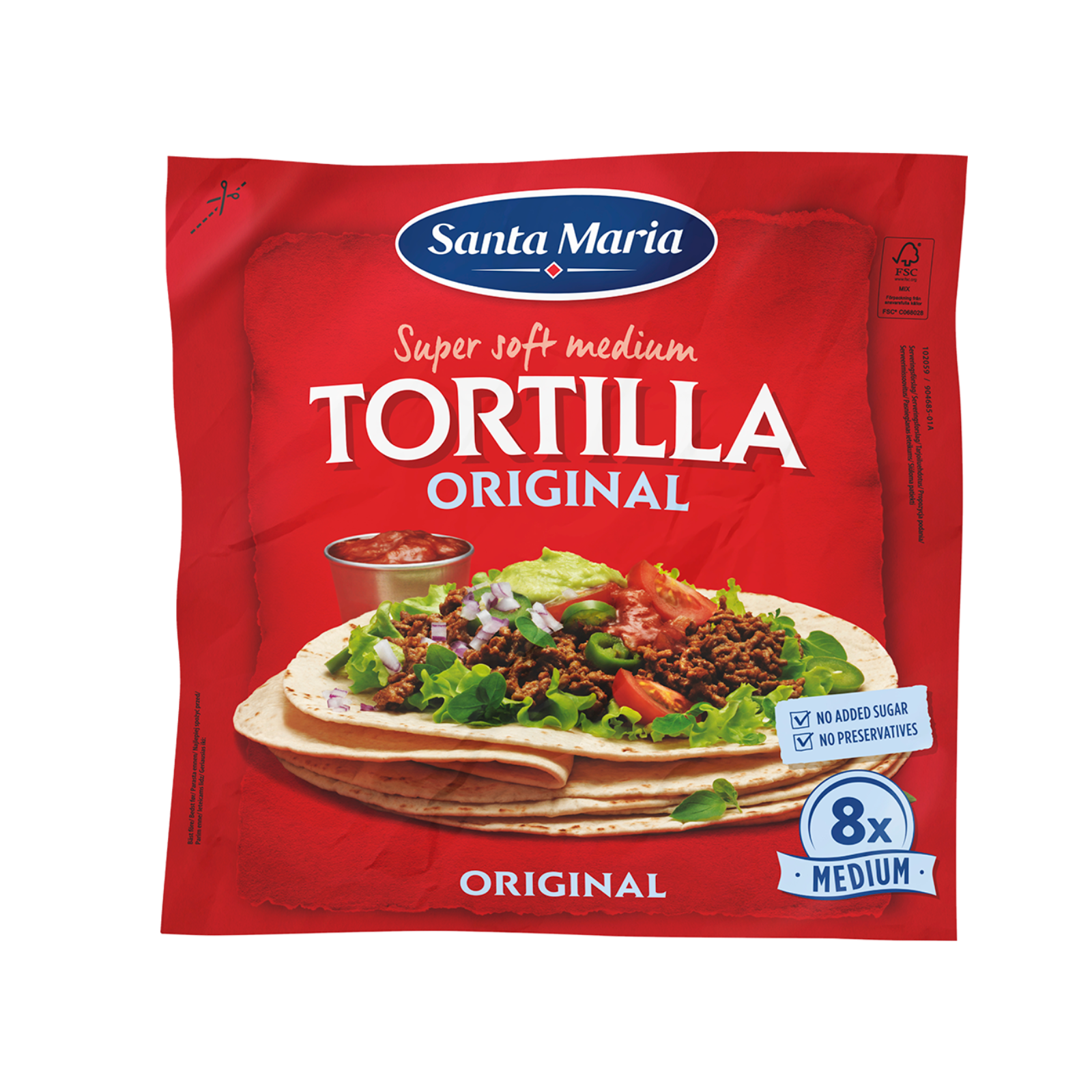 SANTA MARIA Tortilla Wrap Original - Medium