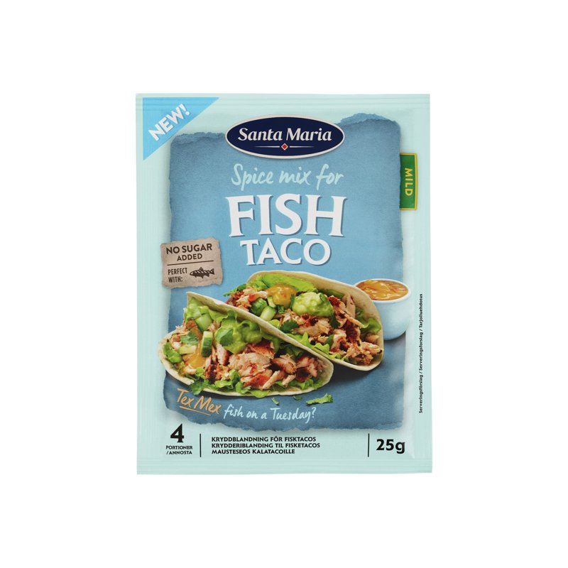 SANTA MARIA Taco Spice Mix - Fish