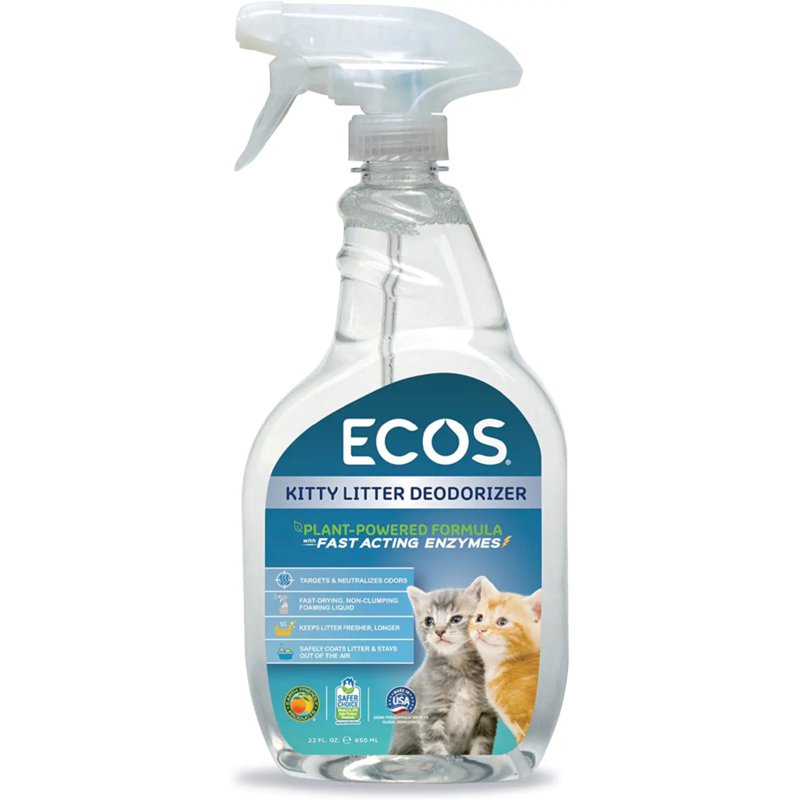 Ecos Kitty Litter Deodorizer - Fragrance Free 22oz